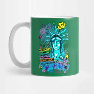 New York city statue liberty Mug